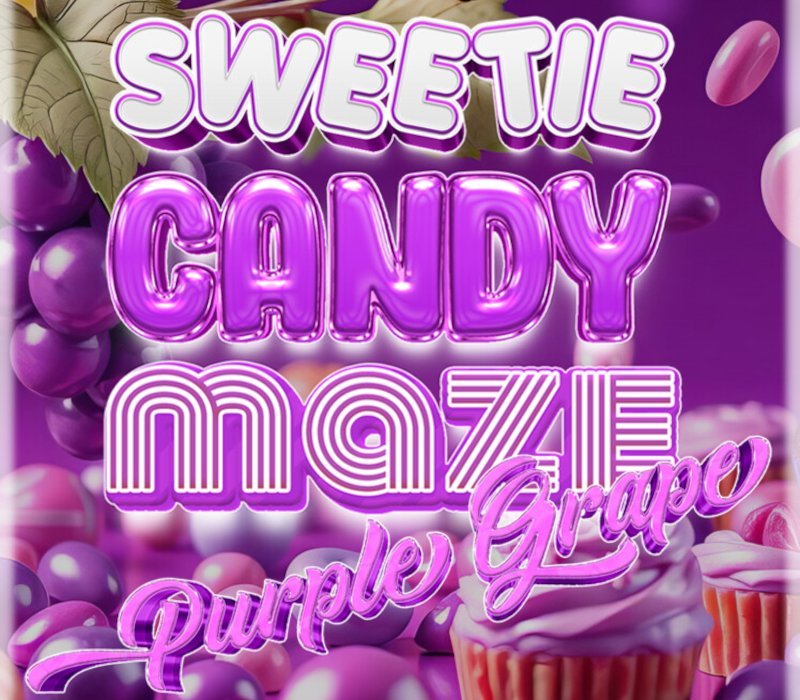 Sweetie Candy Maze: Purple Grape 