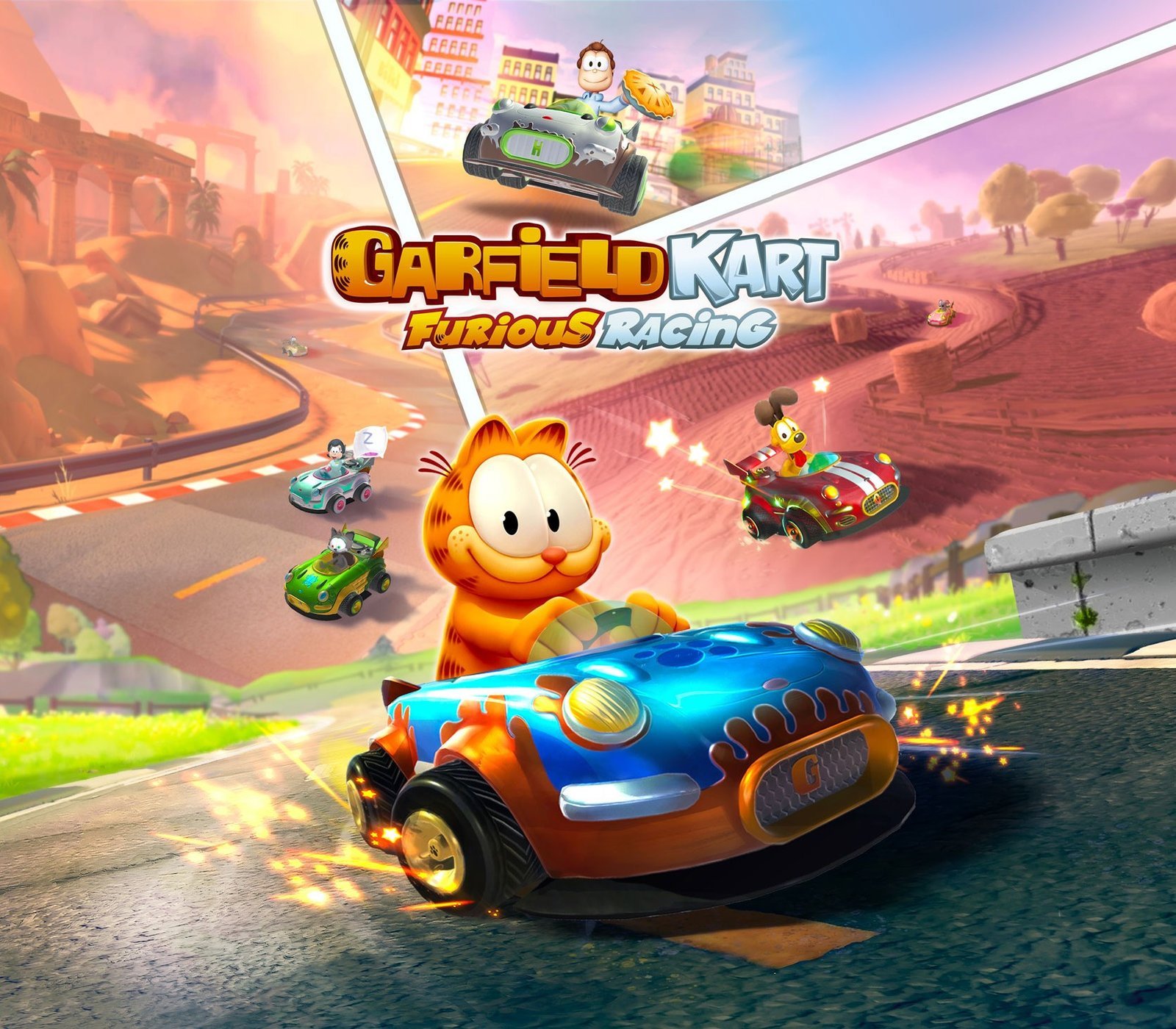 Garfield Kart Furious Racing AR