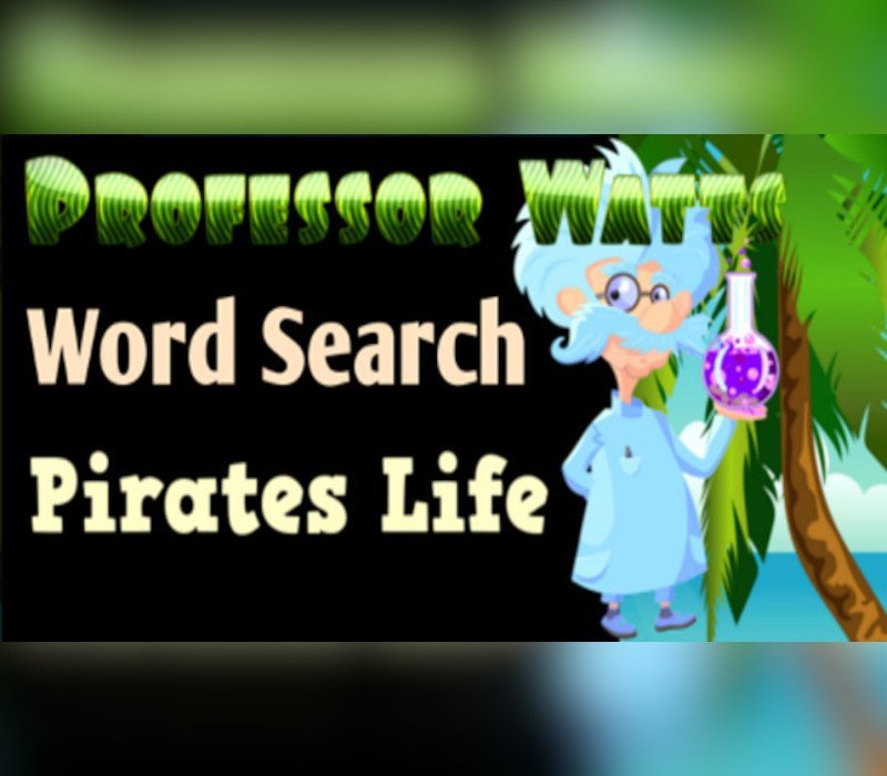 Professor Watts Word Search: Pirates Life 