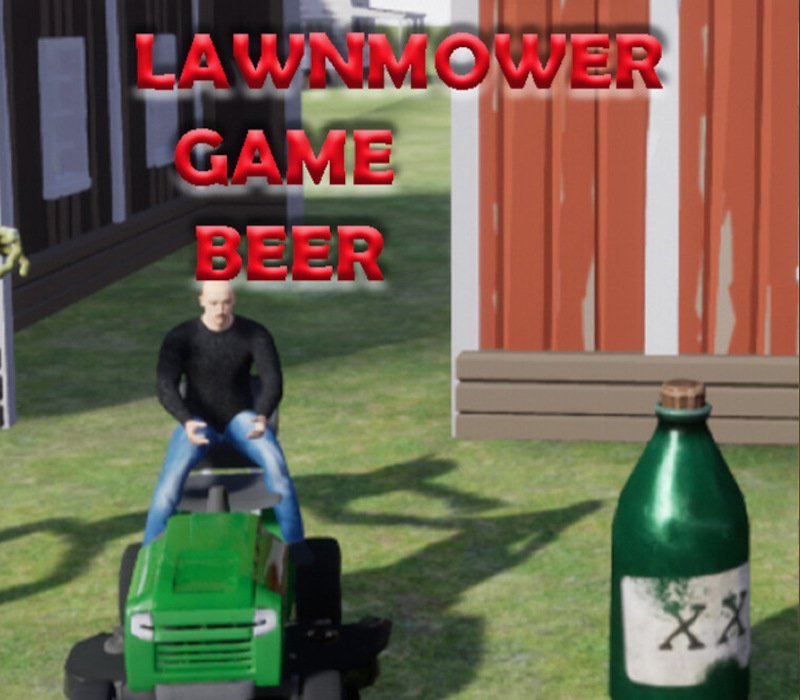 Lawnmower Game Beer 