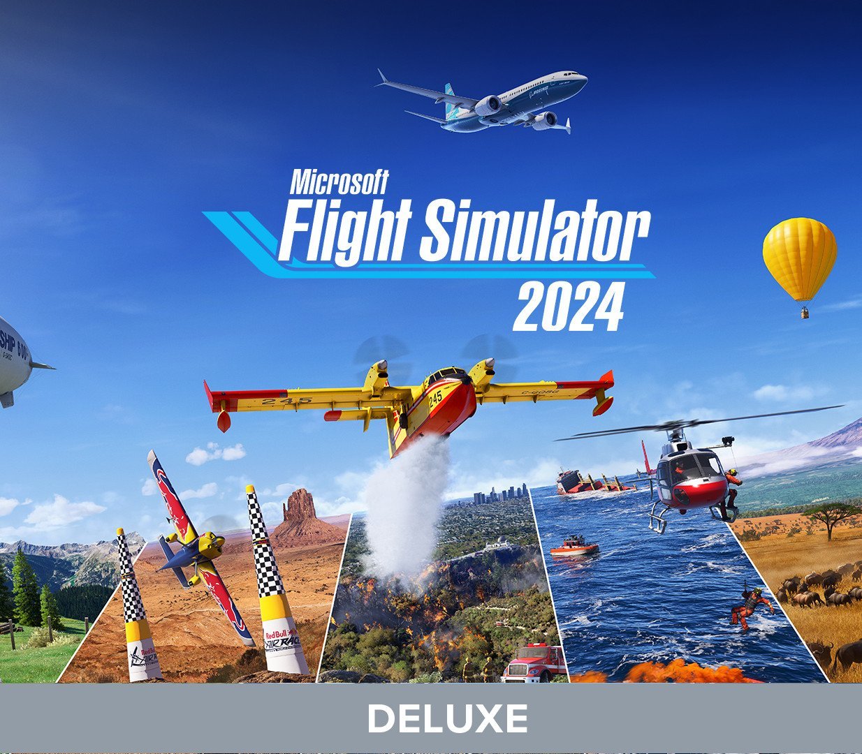 Microsoft Flight Simulator 2024 Deluxe Edition US  / PC CD Key