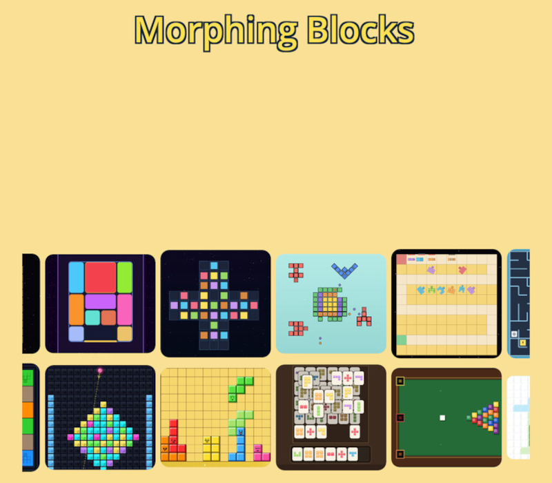 Morphing Blocks 