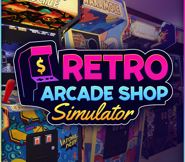 Retro Arcade Shop Simulator 