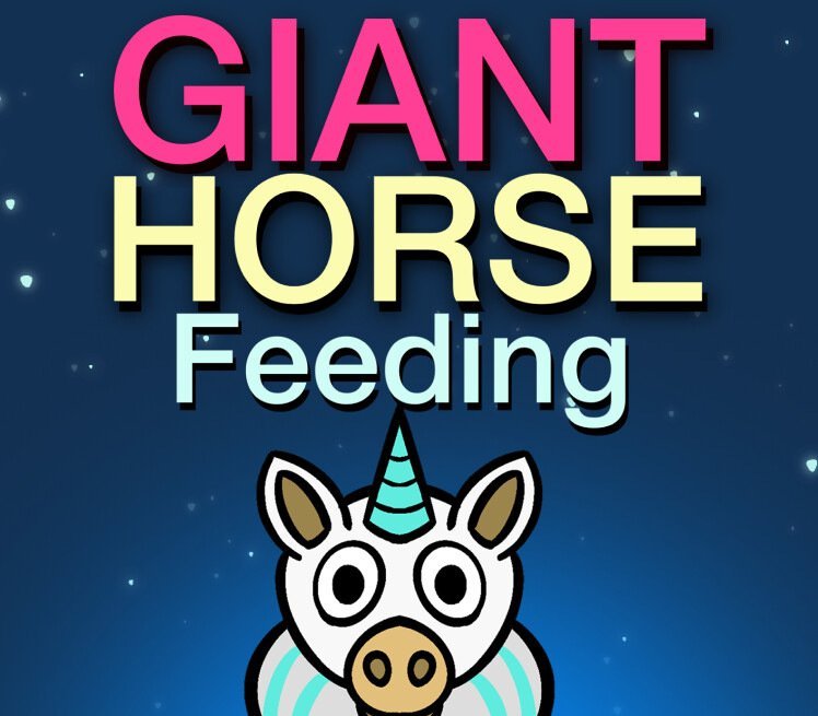 Giant Horse Feeding 