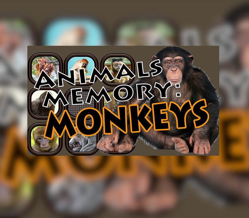 Animals Memory: Monkeys 