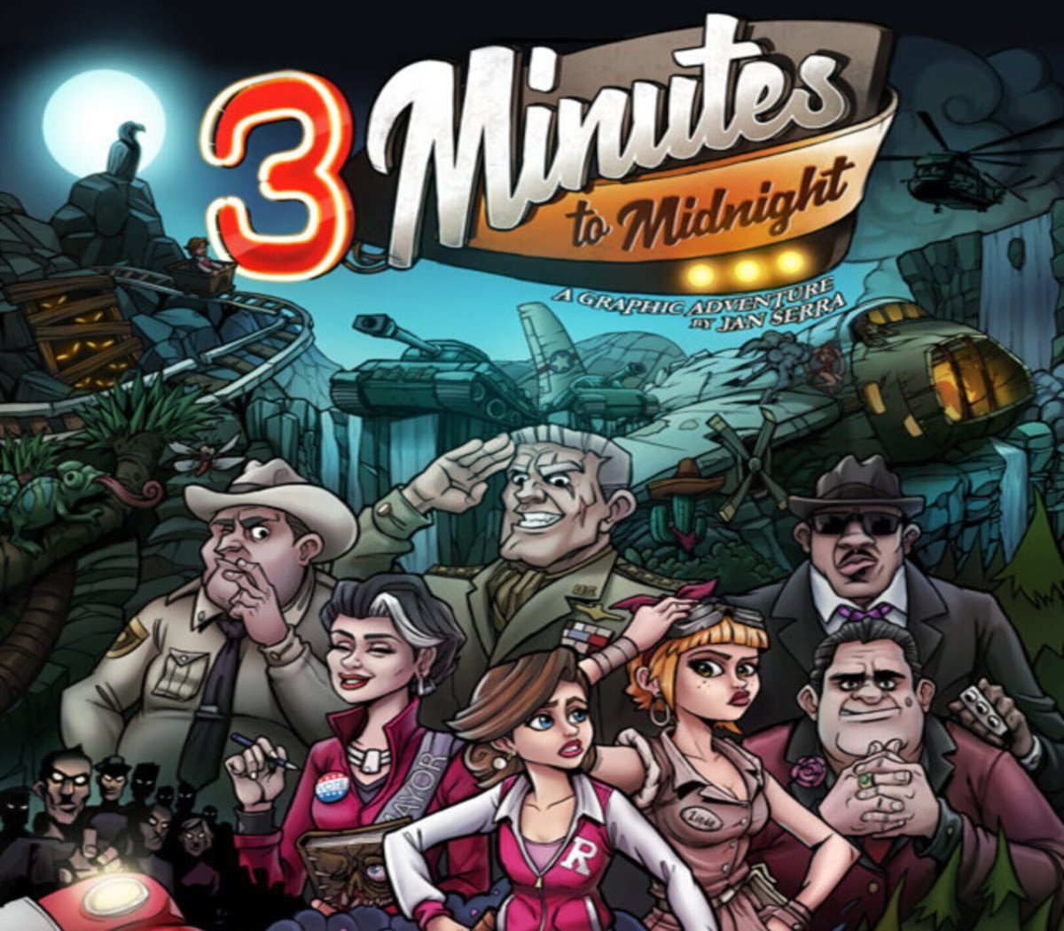 3 Minutes to Midnight - A Comedy Graphic Adventure 