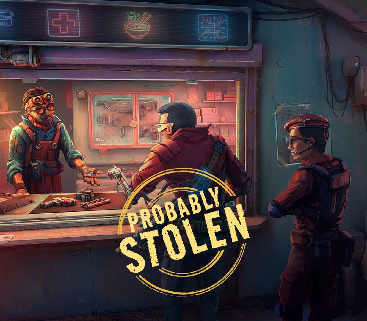 Probably Stolen: Cyberpunk Shopkeeper Sim 