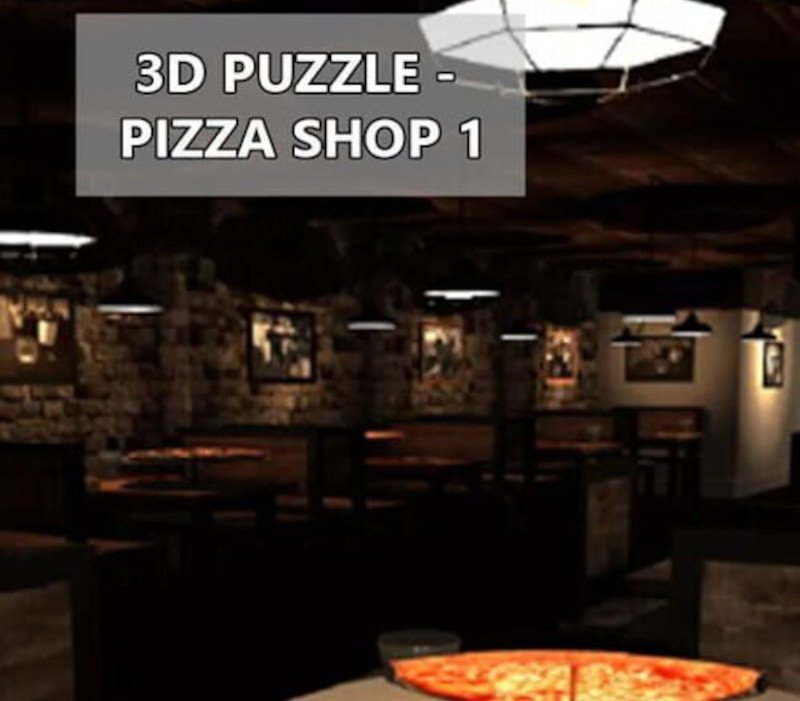 3D PUZZLE - Pizza Shop 1 