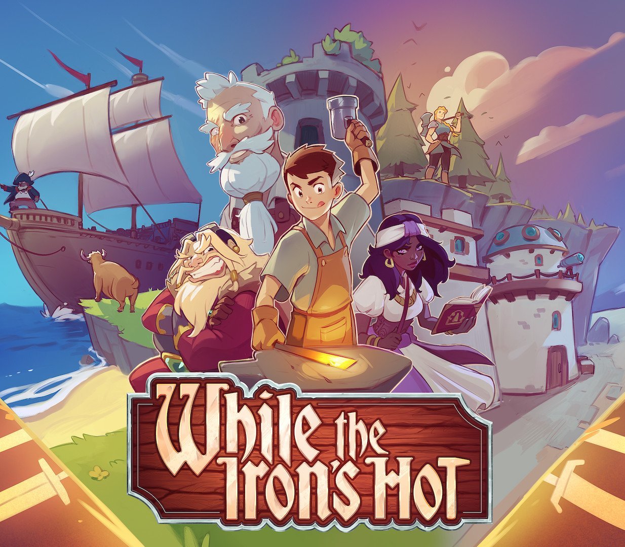 While the Iron's Hot 