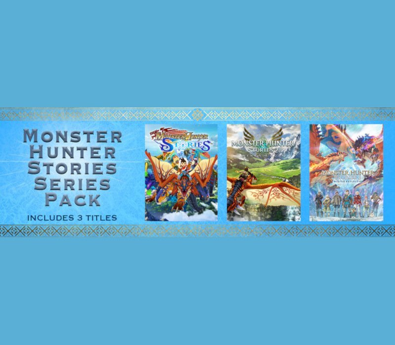 MONSTER HUNTER STORIES SERIES PACK Bundle 