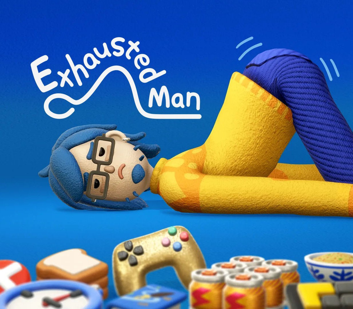 Exhausted Man 