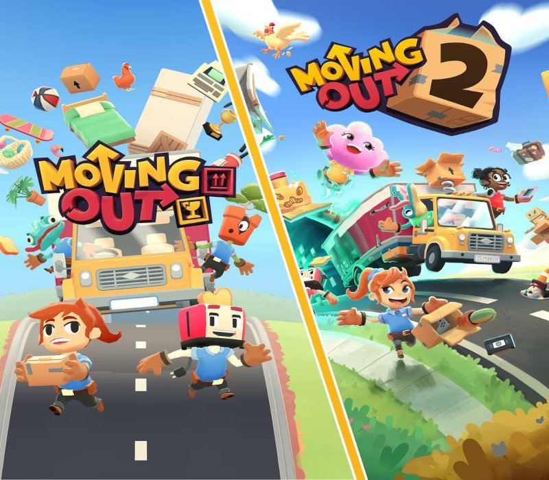 Moving Out + Moving Out 2 Bundle European Union 