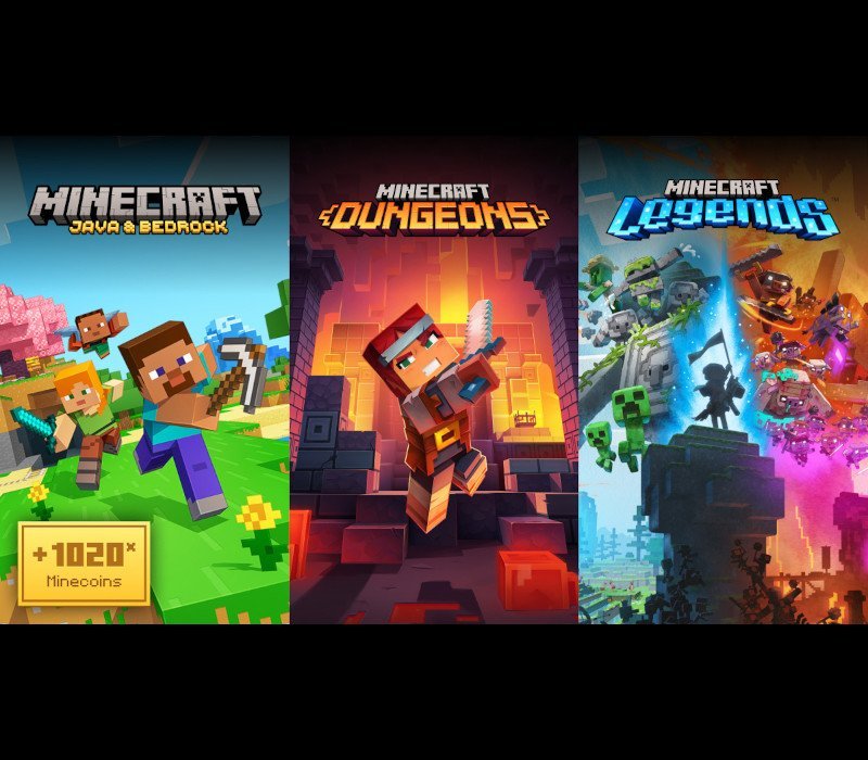 Minecraft Triple Bundle