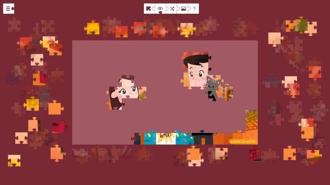 How Buddy’s parents met - a jigsaw puzzle tale St 