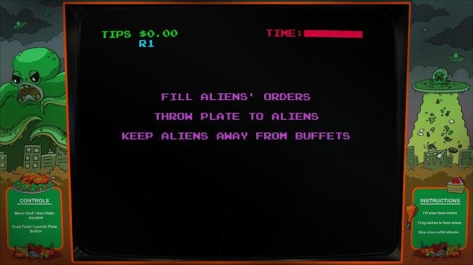 Digital Eclipse Arcade: Invasion of the Buffet 