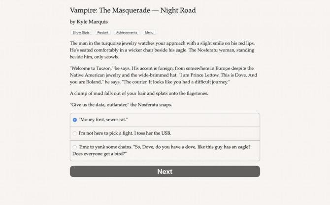 Vampire: The Masquerade - Night Road 
