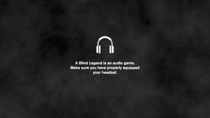 A Blind Legend 