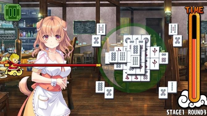 Pretty Girls Mahjong Solitaire [GREEN] 