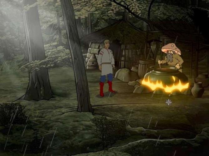 Fairy Tale About Father Frost, Ivan and Nastya 