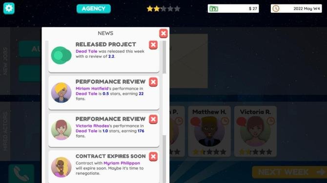 Actor Tycoon 2 