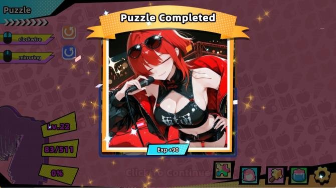 THROUGH TIME·SUMMER OF GIRL PUZZLE PC S 