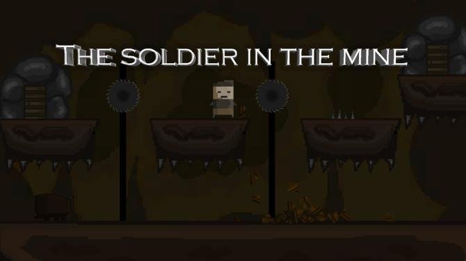 The soldier in the mine 