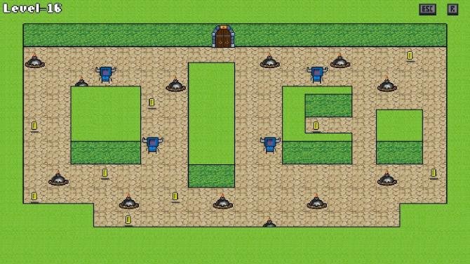 Knight's maze 