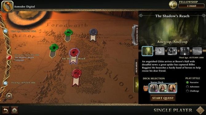 The Lord of the Rings Adventure Card Game 