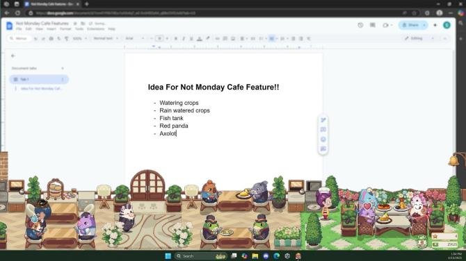 Not Monday Cafe 