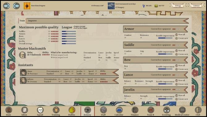 Jousting Manager 