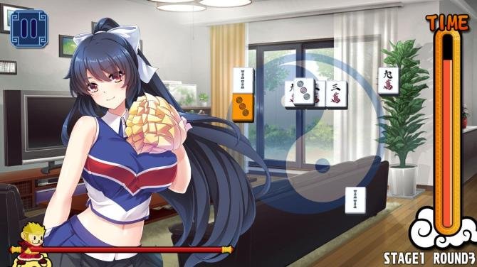 Pretty Girls Mahjong Solitaire [BLUE] 