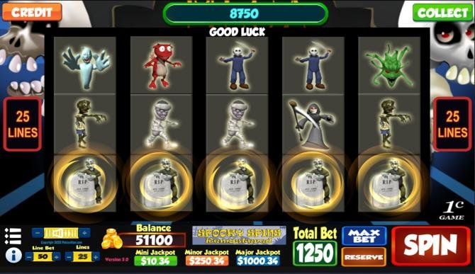 Spooky Spins Remastered - Casino Slot Simulations 