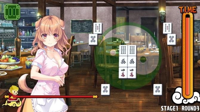 Pretty Girls Mahjong Solitaire [GREEN] 