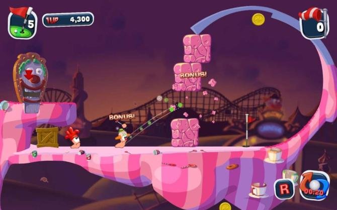 Worms Crazy Golf 