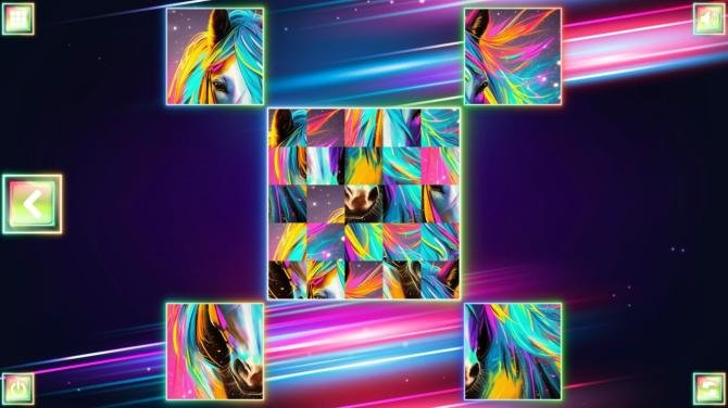 Neon Fantasy: Horses 