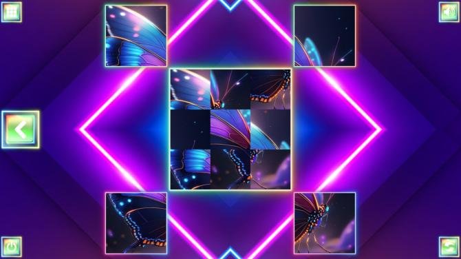 Neon Fantasy: Butterflies 
