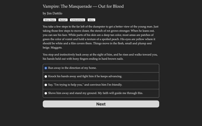 Vampire: The Masquerade - Out for Blood 
