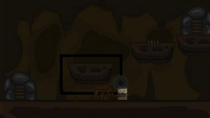 The soldier in the mine 