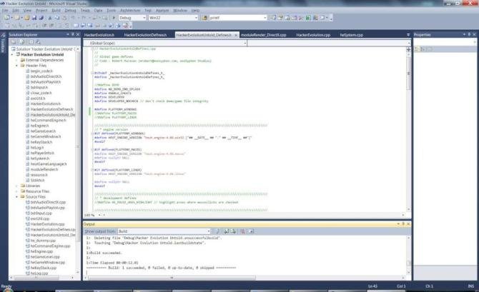 Hacker Evolution Source Code 