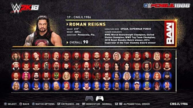 WWE 2K18 