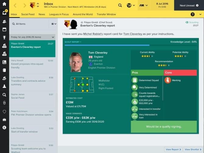Football Manager 2017 Limited Edition 