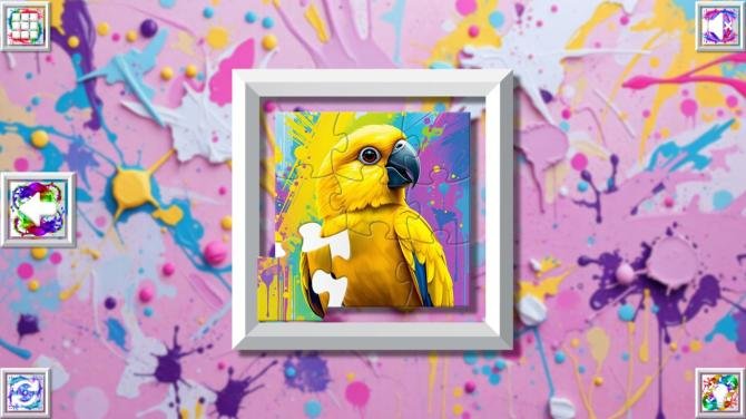 Color Splash: Parrots 