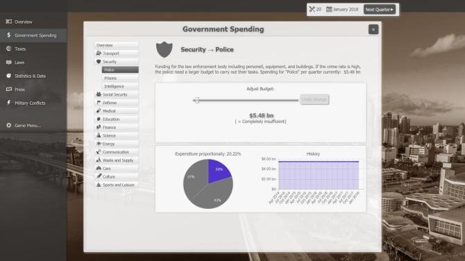 Government Simulator 