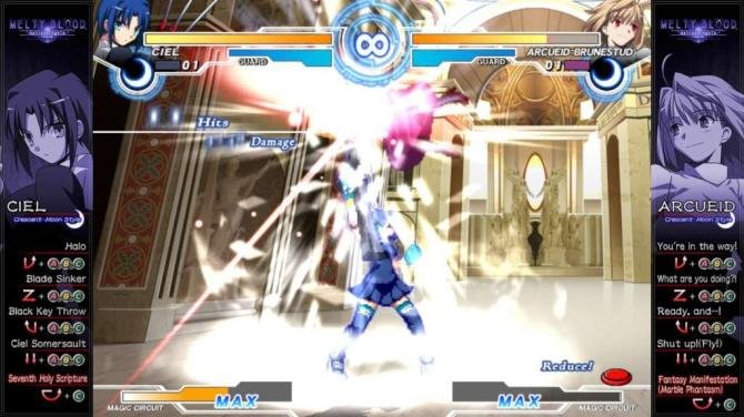 Melty Blood Actress Again Current Code 