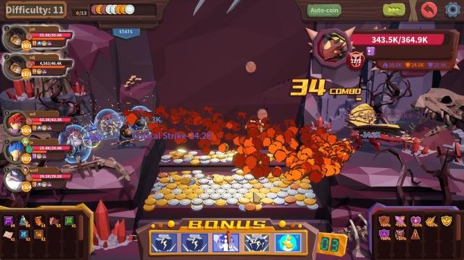 Coin Push RPG 