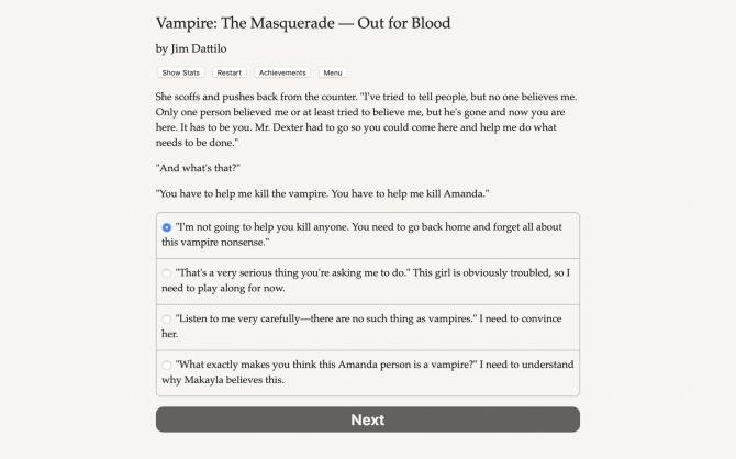 Vampire: The Masquerade - Out for Blood 