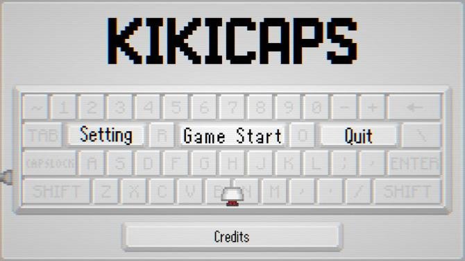 KIKICAPS: Keyboard Roguelike 