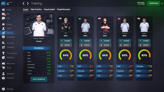 Esports Manager 2026 RoW 