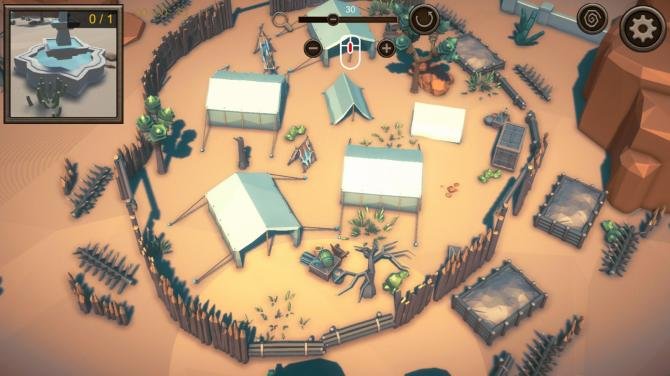 Hidden Western Frontier Top-Down 3D 