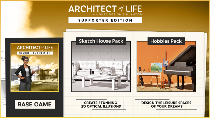 Architect Life: A House Design Simulator - Supporter Edition 